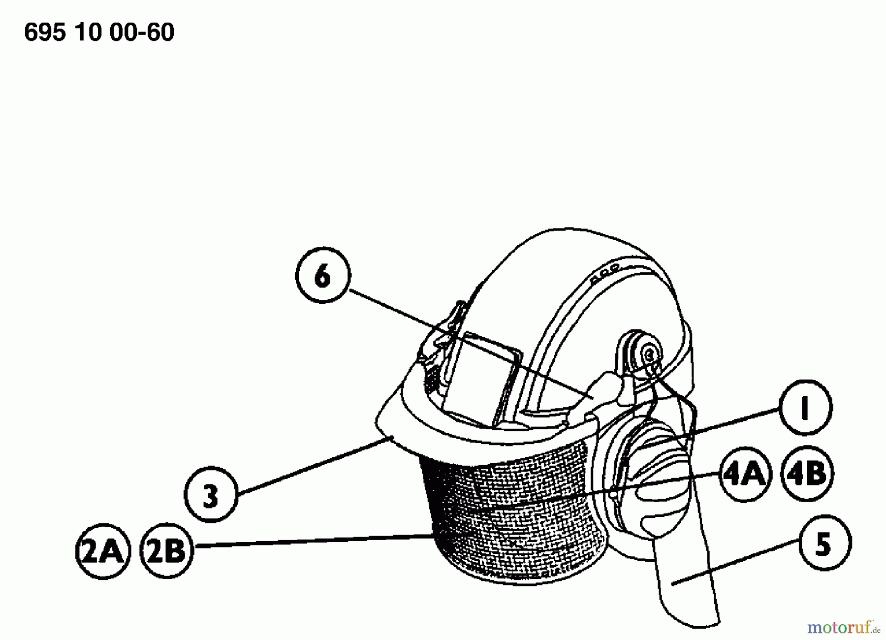 Husqvarna Zubehör 695100060 - Husqvarna Pro Forest Woodsman Helmet Helmet System