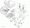 Husqvarna YTH 2348 (96043009600) - Yard Tractor (2009-10 & After) Ersatzteile Seat Assembly