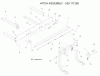 Husqvarna YTH 2348 (96045000501) - Yard Tractor (2008-02 & After) Ersatzteile Hitch Assembly