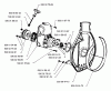 Husqvarna 132 HBV - Handheld Blower Vacuum (1991-11 to 1995-12) Ersatzteile Starter