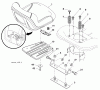 Husqvarna YTH 2348 (96045000901) - Yard Tractor (2008-09 & After) Ersatzteile Seat Assembly