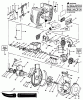 Husqvarna 132 HBV - Handheld Blower Vacuum (1996-01 & After) Ersatzteile Main Assembly