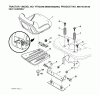 Husqvarna YTH 2348 (96045002200) - Yard Tractor (2010-02 & After) Ersatzteile SEAT