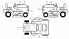 Husqvarna YTH 2348 (96045002200) - Yard Tractor (2010-02 to 2010-01) Ersatzteile Decals
