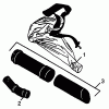 Husqvarna 132 HBV - Handheld Blower Vacuum (1996-01 & After) Ersatzteile Vacuum