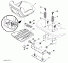 Husqvarna YTH 2348 (96045002202) - Yard Tractor (2010-05 & After) Ersatzteile Seat Assembly