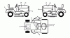 Husqvarna YTH 2348 (96045002500) - Yard Tractor (2012-02 & After) Ersatzteile DECALS