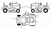 Husqvarna YTH 23K46 (96041027700) - Yard Tractor (2011-09 & After) Ersatzteile DECALS