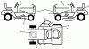 Husqvarna YTH 23K46 (96041031600) - Yard Tractor (2012-07 & After) Ersatzteile DECALS