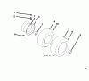 Husqvarna YTH 20K46 (240464) - Yard Tractor (2012-11 & After) Ersatzteile WHEELS TIRES