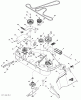 Husqvarna YTH 23V42LS (96043008800) - Yard Tractor (2009-12 & After) Ersatzteile Mower Deck