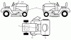 Husqvarna YTH 23V42LS (96043008801) - Yard Tractor (2010-05 & After) Ersatzteile Decals