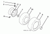 Husqvarna YTH 23V48 (96043008601) - Yard Tractor (2010-04 to 2010-06) Ersatzteile Wheels and Tires