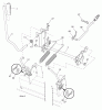 Husqvarna YTH 23V48 (96043008601) - Yard Tractor (2010-07 & After) Ersatzteile MOWER LIFT / DECK LIFT