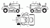 Husqvarna YTH 23V48 (96043009600) - Yard Tractor (2012-02 & After) Ersatzteile DECALS