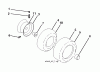 Husqvarna YTH 23V48 (96043009600) - Yard Tractor (2012-02 & After) Ersatzteile WHEELS TIRES