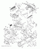 Husqvarna YTH 23V48 (96043012501) - Yard Tractor (2011-07 & After) Ersatzteile CHASSIS ENCLOSURES
