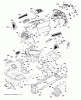 Husqvarna YTH 23V48 (96043012503) - Yard Tractor (2012-09 & After) Ersatzteile CHASSIS ENCLOSURES