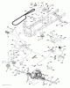 Husqvarna YTH 23V48 (96043017500) - Yard Tractor (2013-09) Ersatzteile DRIVE