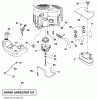 Husqvarna YTH 23V48 (96045008600) - Yard Tractor (2010-01 & After) Ersatzteile Engine