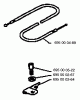 Husqvarna 140 BC - Backpack Blower (1997-04 & After) Ersatzteile Throttle Cable Parts