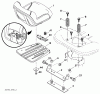 Husqvarna YTH 23V48 (96045008600) - Yard Tractor (2010-01 & After) Ersatzteile Seat Assembly