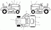 Husqvarna YTH 2448 (960130007) (917.279081) - Yard Tractor (2005-08 & After) (Sears Craftsman) Ersatzteile Decals