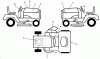 Husqvarna YTH 2448 (96015000100) - Yard Tractor (2005-03 & After) Ersatzteile Decals