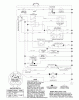 Husqvarna YTH 2448 (96015000100) - Yard Tractor (2005-03 & After) Ersatzteile Schematic