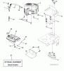 Husqvarna YTH 2448 (96015000101) - Yard Tractor (2005-03 & After) Ersatzteile Engine