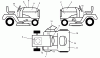 Husqvarna YTH 2448 (96015000102) - Yard Tractor (2005-03 & After) Ersatzteile Decals