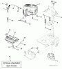 Husqvarna YTH 2448 (96015000103) - Yard Tractor (2005-03 & After) Ersatzteile Engine