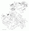 Husqvarna YTH 2448T (96043000800) - Yard Tractor (2006-03 & After) Ersatzteile Chassis