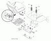 Husqvarna YTH 2448T (96043000800) - Yard Tractor (2006-03 & After) Ersatzteile Seat Assembly