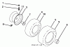 Husqvarna YTH 2448T (96043000800) - Yard Tractor (2006-03 & After) Ersatzteile Wheels And Tires