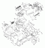 Husqvarna YTH 2448T (96043000802) - Yard Tractor (2006-03 & After) Ersatzteile Chassis
