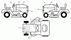 Husqvarna YTH 2454 (96042004800) - Yard Tractor (2007-04 & After) Ersatzteile Decals