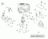 Husqvarna YTH 2454 (96042004800) - Yard Tractor (2007-04 & After) Ersatzteile Engine