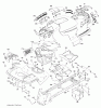 Husqvarna YTH 2454 (96043002204) - Yard Tractor (2006-09 & After) Ersatzteile Chassis