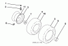 Husqvarna YTH 2454 (96043002204) - Yard Tractor (2006-09 & After) Ersatzteile Wheels And Tires