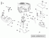 Husqvarna YTH 2454 (96043003400) - Yard Tractor (2006-12 & After) Ersatzteile Engine