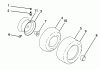 Husqvarna YTH 2454 (96043003400) - Yard Tractor (2006-12 & After) Ersatzteile Wheels and Tires