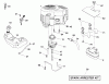 Husqvarna YTH 2454 (96043003401) - Yard Tractor (2006-12 & After) Ersatzteile Engine