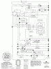 Husqvarna YTH 2454 (96043003401) - Yard Tractor (2006-12 & After) Ersatzteile Schematic