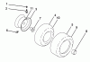 Husqvarna YTH 2454 (96043003401) - Yard Tractor (2006-12 & After) Ersatzteile Wheels and Tires