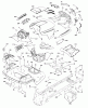 Husqvarna YTH 2454 (96043003402) - Yard Tractor (2008-02 & After) Ersatzteile Chassis
