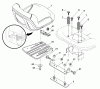 Husqvarna YTH 2454 (96043003402) - Yard Tractor (2008-02 & After) Ersatzteile Seat Assembly