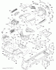 Husqvarna YTH 2454 (96043005300) - Yard Tractor (2007-12 & After) Ersatzteile Chassis