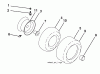 Husqvarna YTH 2454 (96043005300) - Yard Tractor (2007-12 & After) Ersatzteile Wheels And Tires