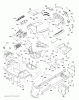 Husqvarna YTH 2454 (96043005301) - Yard Tractor (2008-09 & After) Ersatzteile Chassis